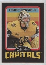 2024-25 O-Pee-Chee Retro Black Border 81/100 Logan Thompson #430 2d8