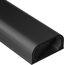 Large Cord Hider - 47In Wire Hiders for TV on Wall, Paintable Cable Hider, X-Lar
