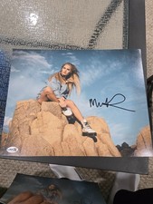 MICHELLE RANDOLPH SIGNED 11X14 LANDMAN PHOTO AINSLEY NORRIS AUTO jsa COA