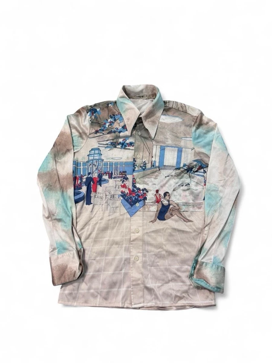 Nylon Vintage Casual Shirts for Men for sale | eBay