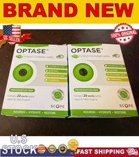 Optase TTO Eyelid Cleaning Wipes Tea Tree Oil Dry Eyes preservative free | 2PK