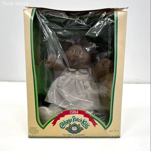 Vintage 1984 Cabbage Patch Kids Doll Lizabeth Celinda Coleco CIB With Box