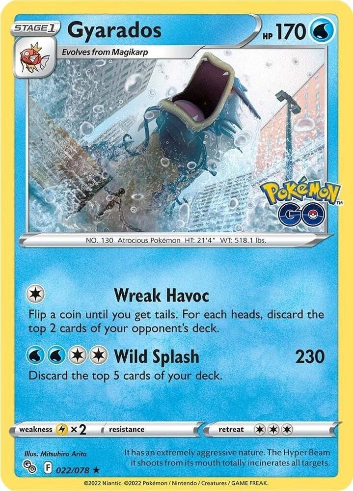 Gyarados 022/078 Pokémon GO for sale | eBay
