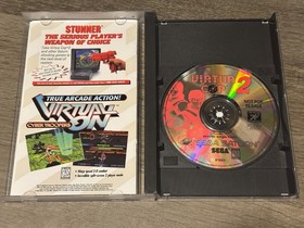 Virtua Cop 2 Sega Saturn Complete CIB Authentic Very Good Shape