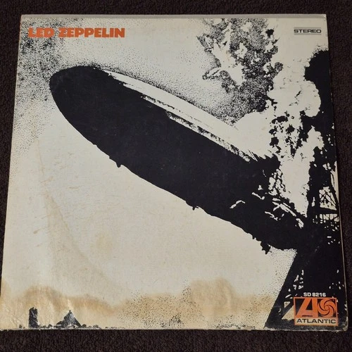 Led Zeppelin 1 Original Vinyl LP 1969 Atlantic SD8216 1st Press G+/NM