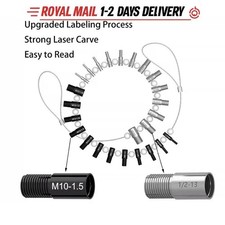Bolt Nut Screw Thread Checker Set Inch Metric Gauge Measuring Inspection Tool