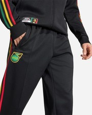 adidas Bob Marley Originals Jamaica Edition Black Track Pants Classic Men Size