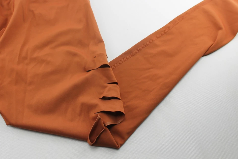 Virus Leggings Naranja Mujer Talla Pequeña Ropa de Entrenamiento Foto 2 de 2