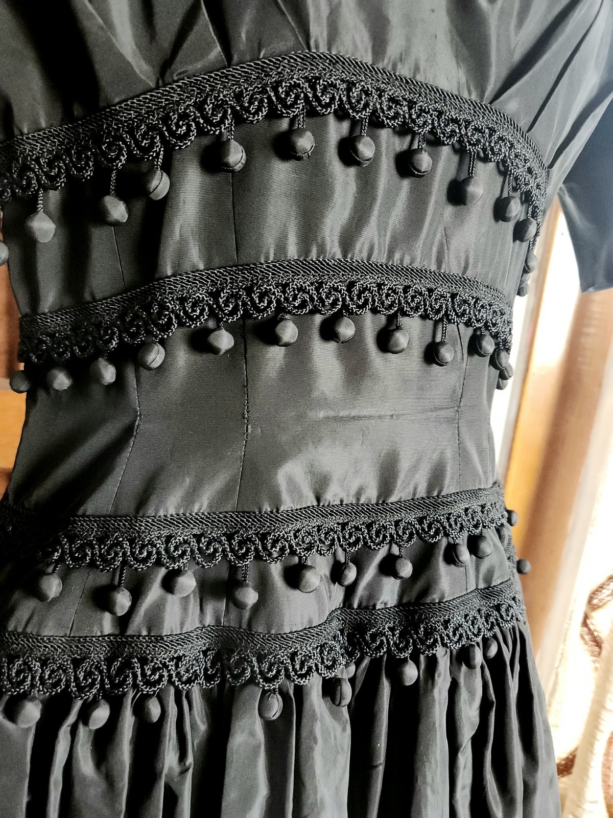 1950s Cocktail Dress Lot Taffeta  Suzy Perette - image 3