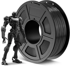 SUNLU Black ABS 3D Printer Filament 1.75mm Strong ABS 1KG For FDM 3D Printers