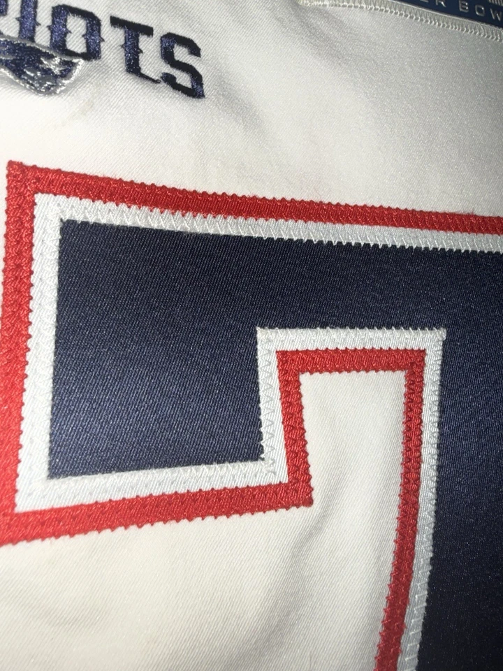 Jc Jackson NFL Nike New England Patriots Pro Cut Super Bowl 53 Jersey Size 38 - Image 4 of 4