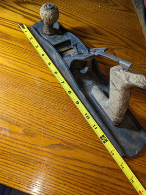 Millers Falls 14'' Plane No Blade Needs Work
