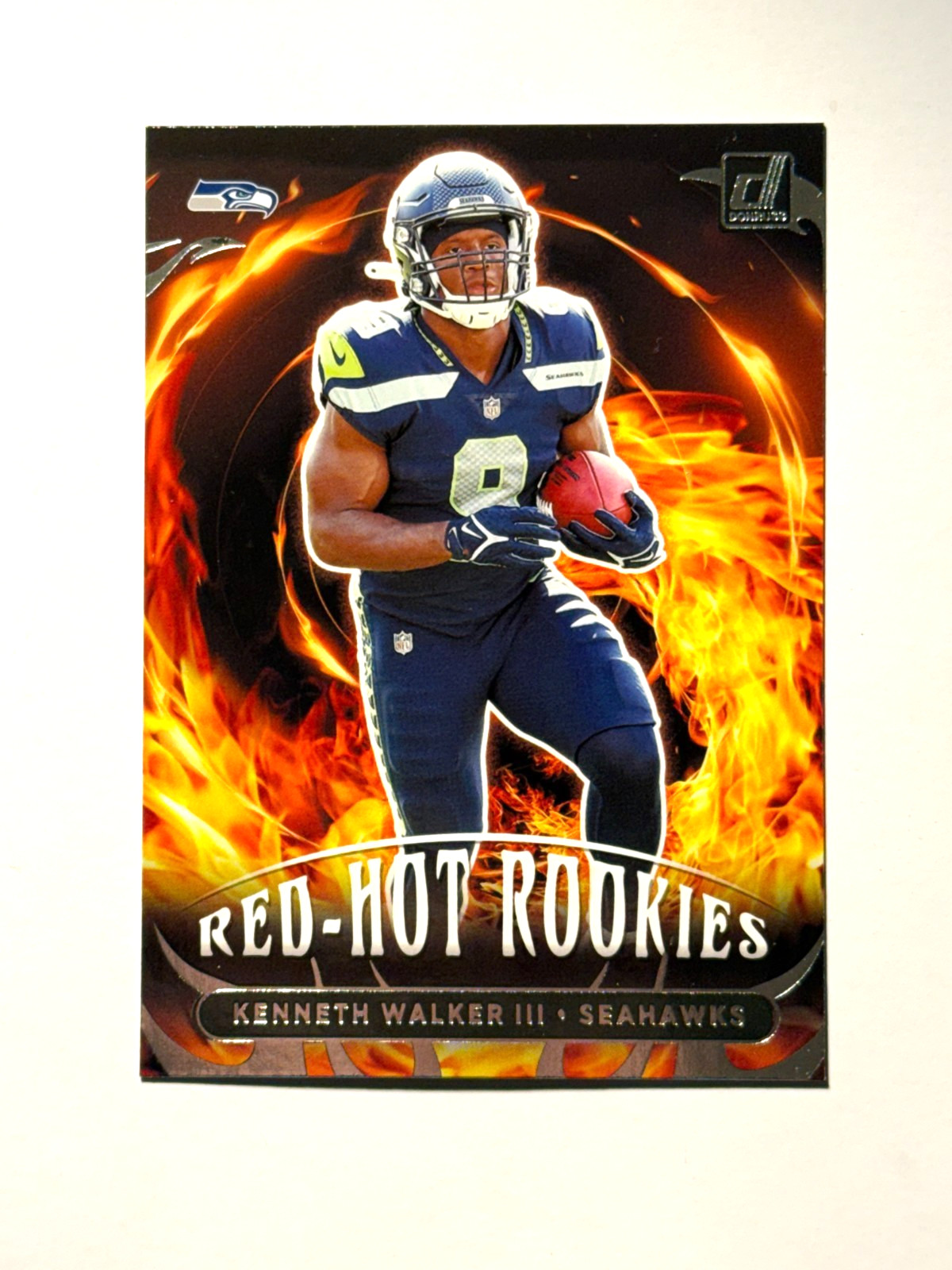 Kenneth Walker III Panini Donruss Red Hot Rookies #RHR7 Base