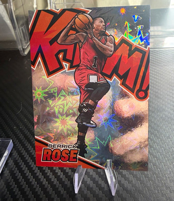 Panini 2024-25 Revolution Kaboom! Horizontal Derrick Rose Chicago Bulls #33