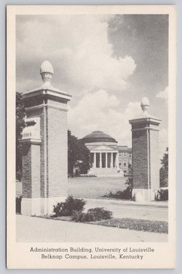 Vintage University of Louisville Administration Building Postcard 1915-1930