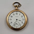 Antique Waltham 15 Jewels Gold-Filled Watch, Missing Crystal, Doesn't Run 40-#86