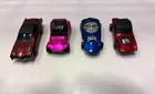 4 Vintage HOT WHEELS 1960's Redline Sand Crab Silhouette Python Eldorado