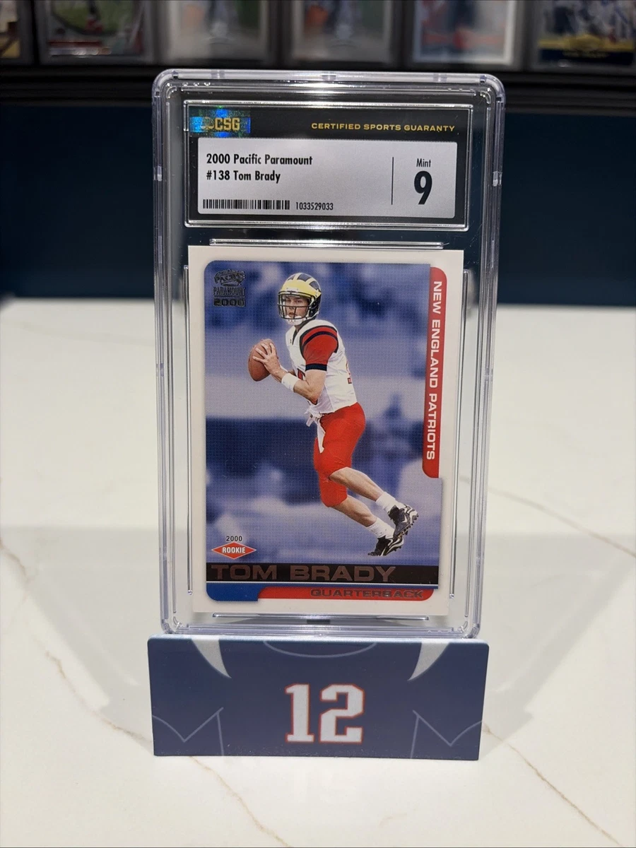 Tom Brady Football Pacific Rookie Sports Trading Cards