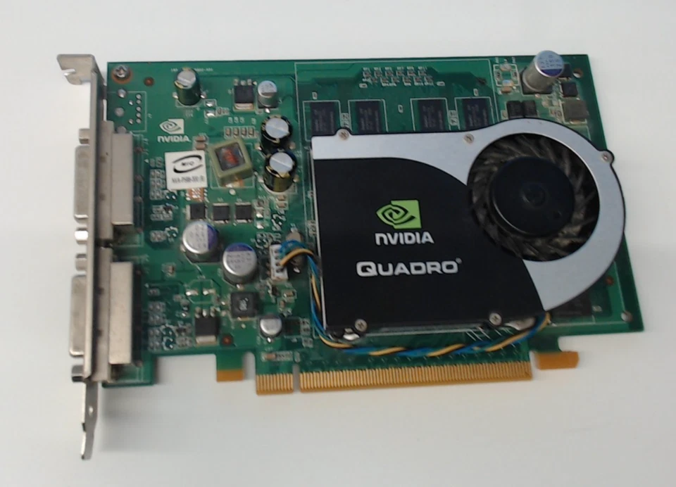 nVidia Quadro FX570 NVA-P588-000(B) Dual DVI Video Card PCI Express, 256MB DDR2 - Image 2 of 4