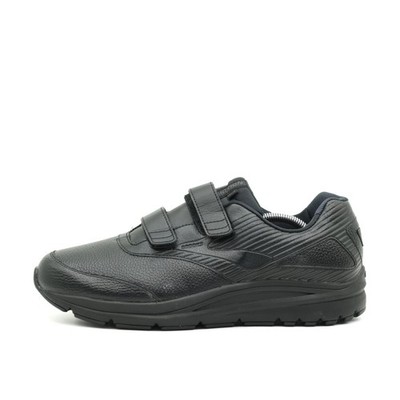 Brooks Herren Addiction Walker Sneaker Schwarz Leder Sohle Freizeit EU 47,5