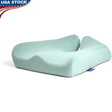 Ergonomic Memory Foam Seat Cushion Back Pain Relief Hip Support Comfort New