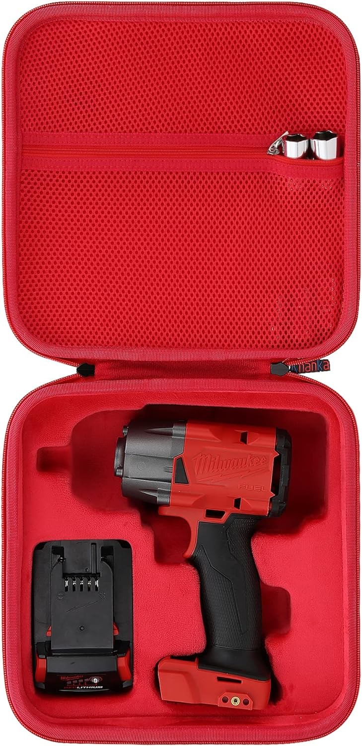 khanka Hard Case Replacement for Milwaukee 2767-20 M18 FUEL High Torque 1/2"... 