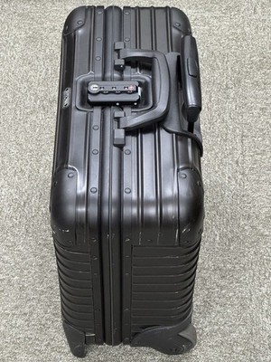 Rimowa Topas Stealth 28L Black 2-wheels Carry Case Suitcase | eBay