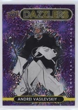 2021-22 Upper Deck Series 2 Dazzlers Purple Andrei Vasilevskiy #DZ-92 0ol6