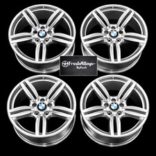 BMW 19” 351M Genuine Staggered Alloy Wheels: Silver Gloss: Fits F10 F11