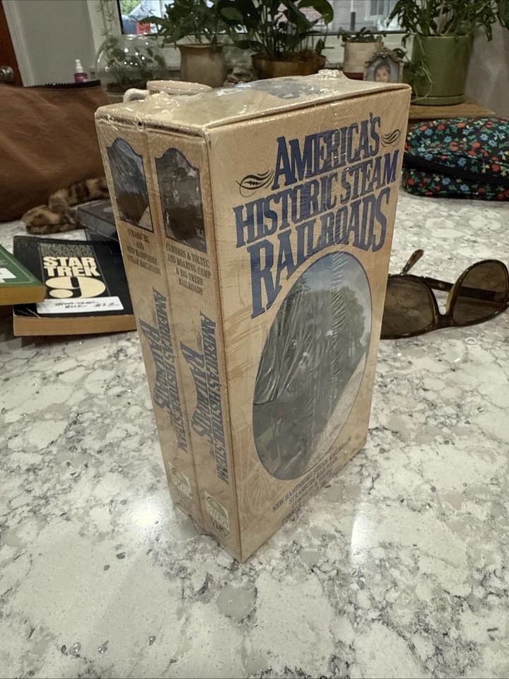 America’s Historic Steam Railroads VHS 1995 Boxed Set Factory Sealed - Image 4 of 4