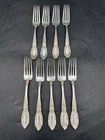 9 TOWLE Sterling Silver KING RICHARD Dinner Fork 7 1/4"  590 Grams