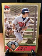 2003 Topps Traded & Rookies GOLD #T193 JASON KUBEL RC #’d 1309/2003 FREE SHIP