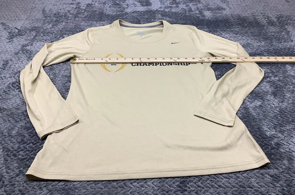 Nike Dri Fit National Championship Long Sleeve Shirt Mens M - Generic No Team - Image 4 of 4