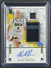 HAILEY VAN LITH 2025 PANINI IMPECCABLE WNBA #EJA-HV ELEGANCE JERSEY AUTO 32/99