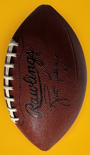 Tavola vintage Favre Football Rawlings USA M.V.P. Pelle Ottime Condizioni - Foto 4 di 6