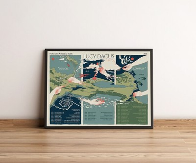 Forever Is A Feeling Lucy Dacus Tour 2025 Poster