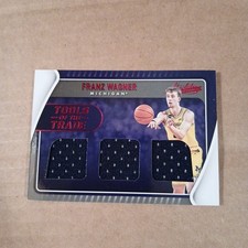 Franz Wagner 2022 Chronicles Absolute Draft Picks Tools of the Trade Red 149/199