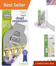 Stylish and Lightweight Baby Clothes Dividers - Organize from Newborn to Size 8