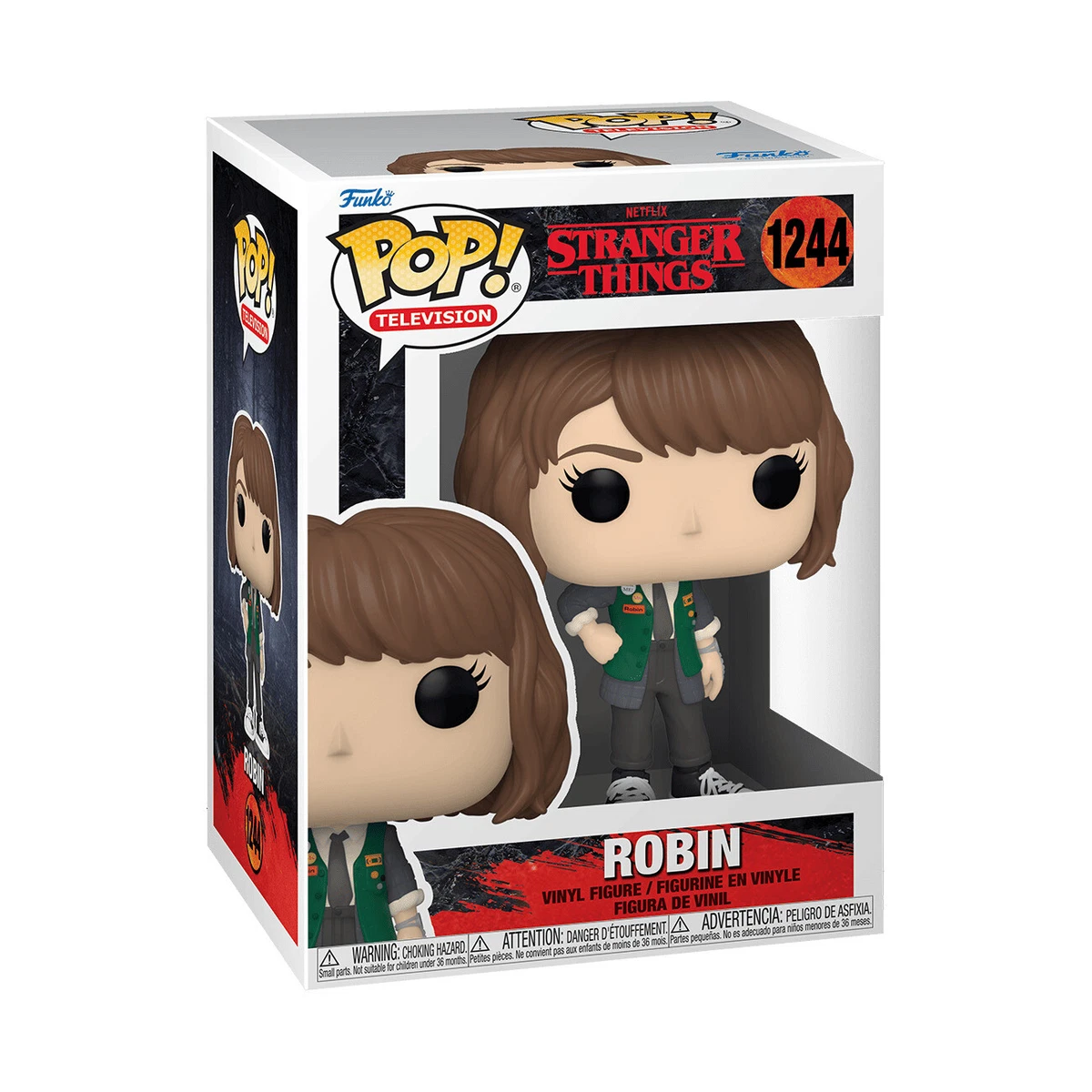 Funko Pop! TV Stranger Things Robin Vinyl Figure 889698623971 | eBay