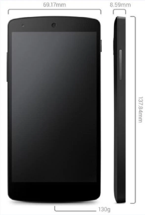 Original Google LG Nexus 5 D820 D821 16GB/32GB ROM 2GB RAM 4G LTE Smart Phone - Image 3 of 4