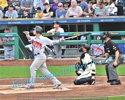 CUBS Willson Contreras All-Star Orig PhotoArt Digital Pic World Series Wilson