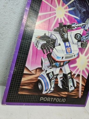 TRANSFORMERS Portfolio 1984 FOLDER Autobots DECEPTICONS Good FAST SHIP!๐จโ
- Picture 3 of 23