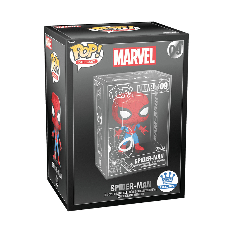 Funko Pop! Die-Cast Spider-Man Spiderman Marvel Exclusive Chance