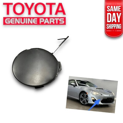 13 - 16 SCION FR-S FRONT RIGHT BUMPER TOW HOOK COVER CAP BLACK OEM