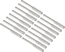 16pcs 5/32" Diamond Chainsaw Sharpener Sharpening Stone Grinding File Tool