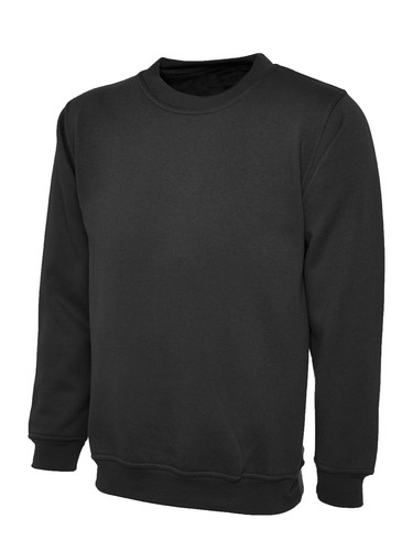 Mens Plain Classic Sweatshirt Sweater 