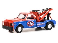 1971 Chevrolet C-30 Dually Wrecker - STP 1:64 Scale Model - Greenlight 46110B~