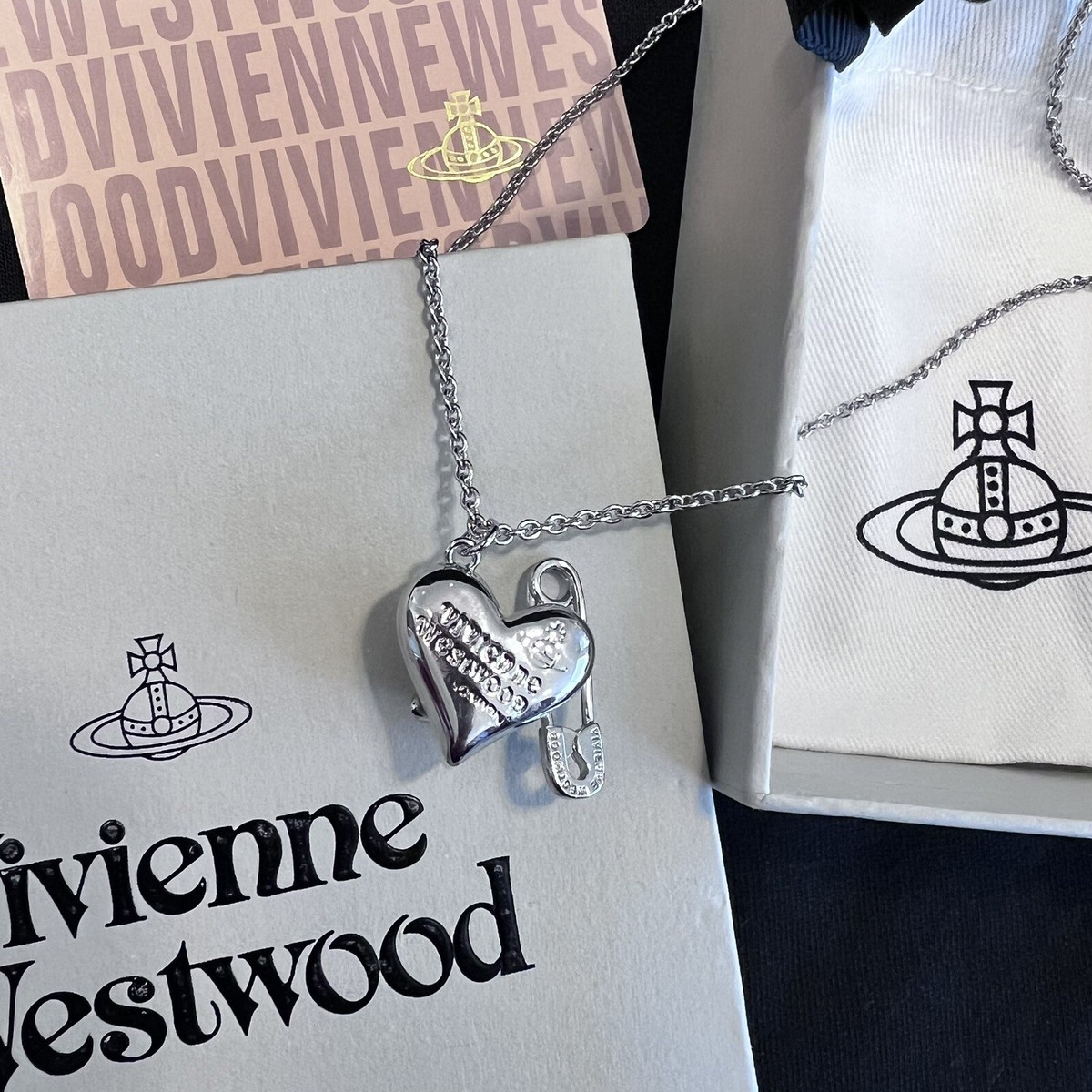 Vivienne Westwood ORIETTAチェーンネックレス　シルバー ヴィヴィアン ウエストウッド ネックレス Vivienne Westwood