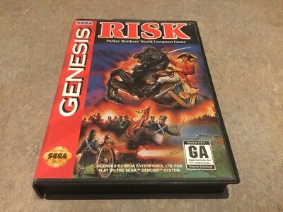 Risk (Sega Genesis, 1994) Complete On Great Conditions, See All Pics..