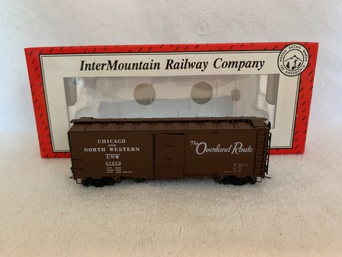 Coche de carga Intermountain #45708-10 escala HO Chicago y noroeste AAR 40' #67258 | Zustand: Used